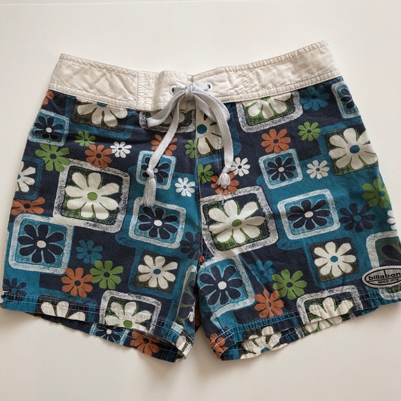 Billabong Pants - Billabong Vintage Flower Power Board Shorts